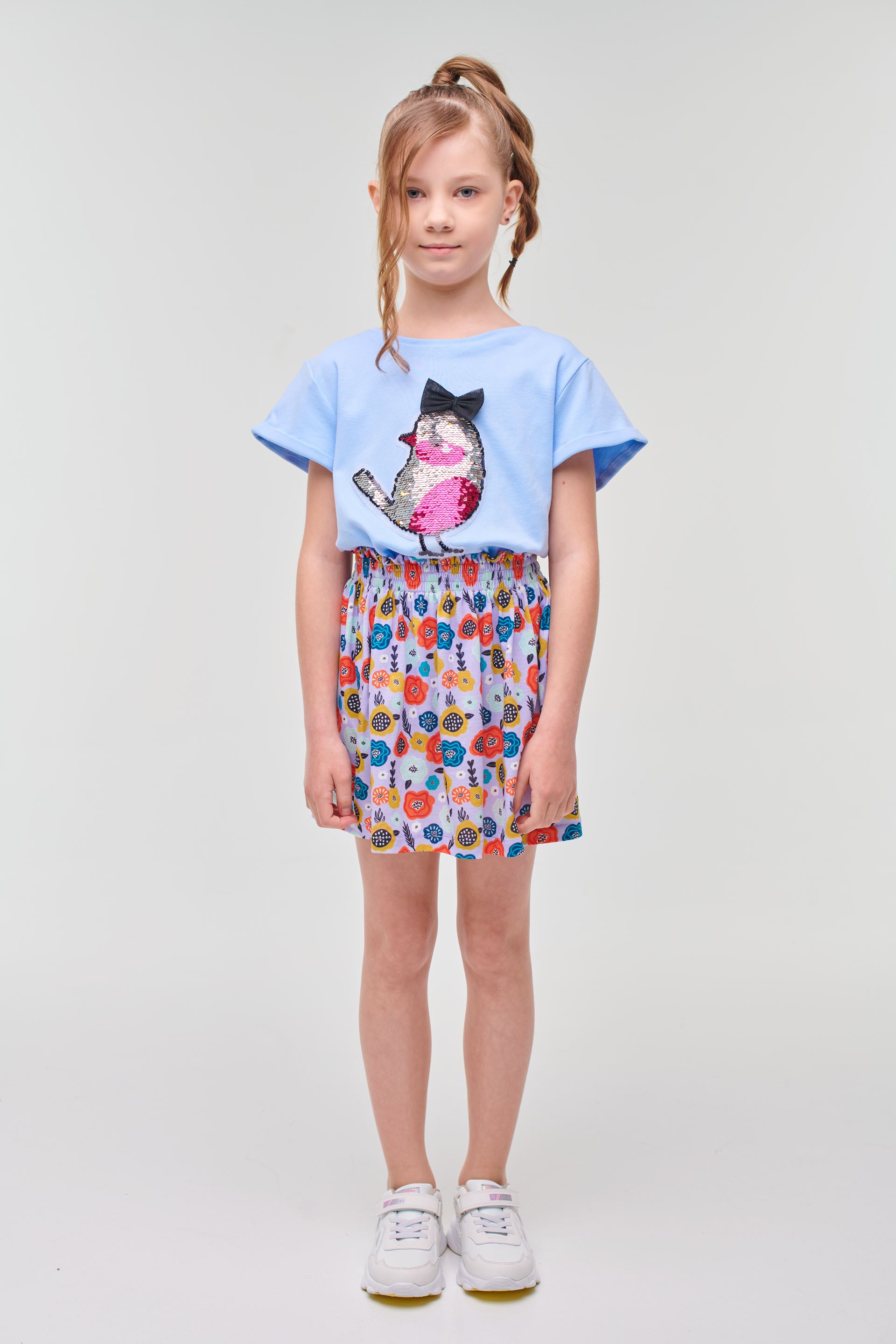 Set of T-shirts with a skirt Birdie