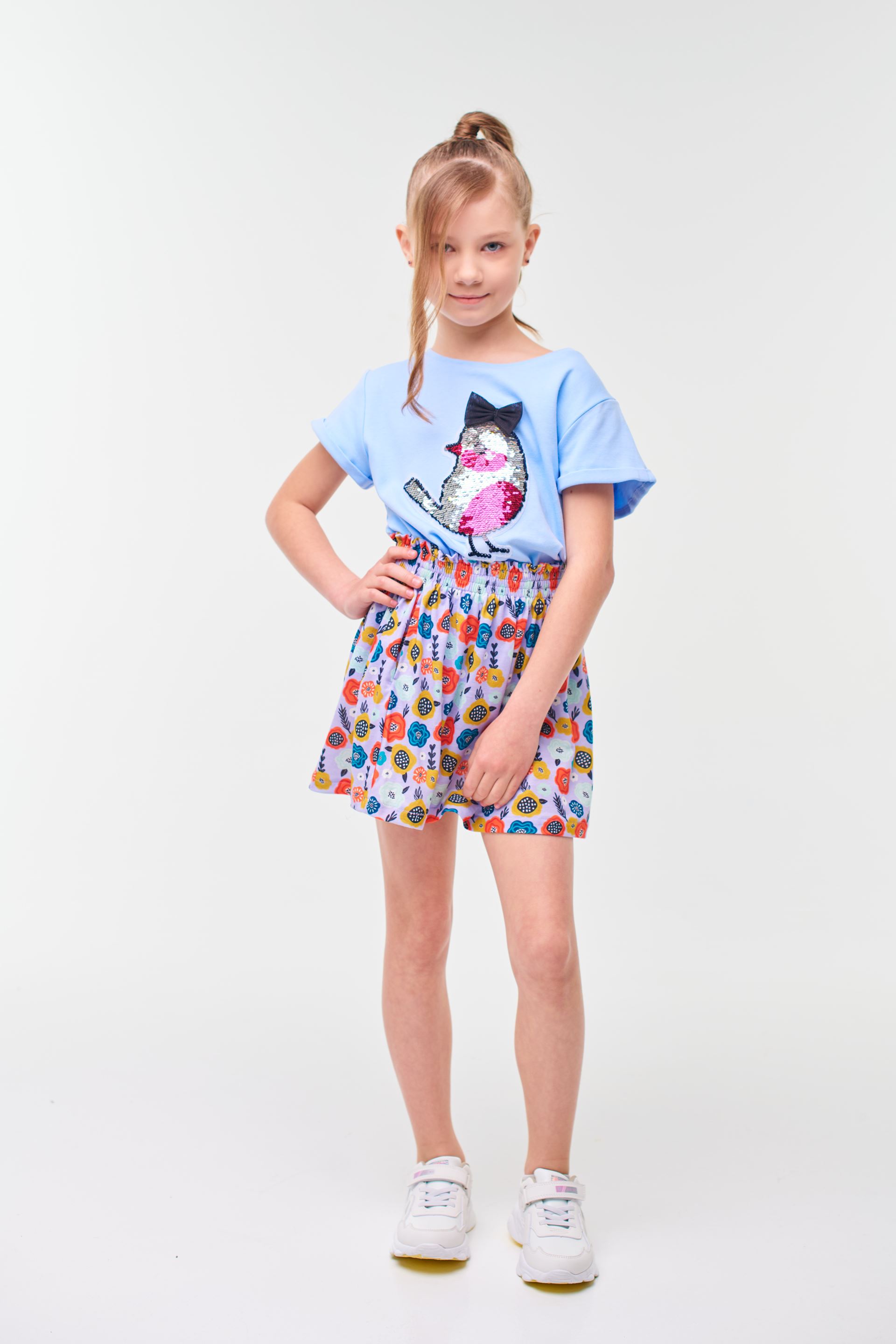 Set of T-shirts with a skirt Birdie