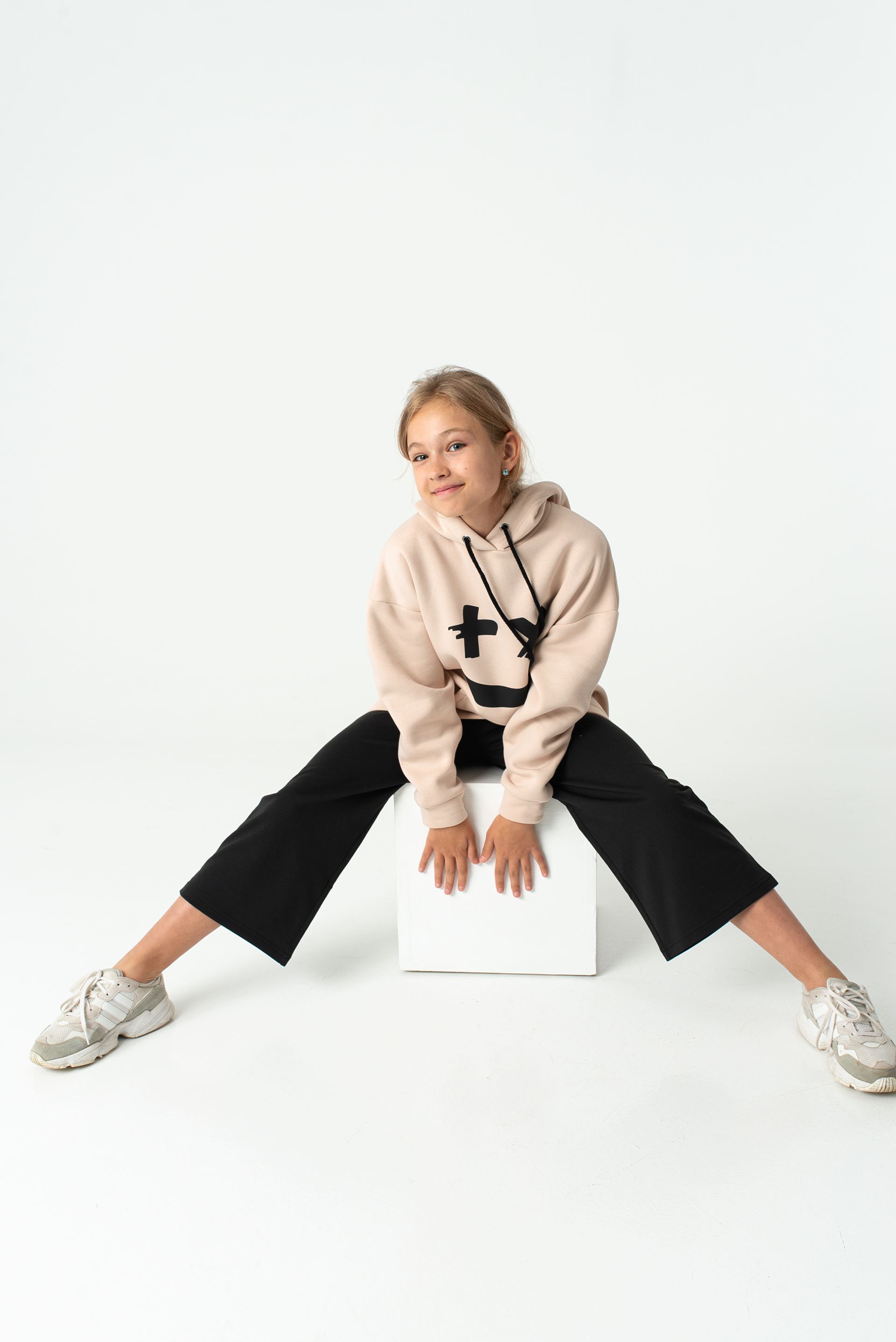 Marshmello Hoodie and Culottes Set