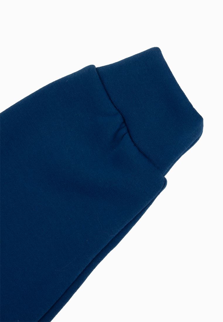Hoodie blue with a smile for boys