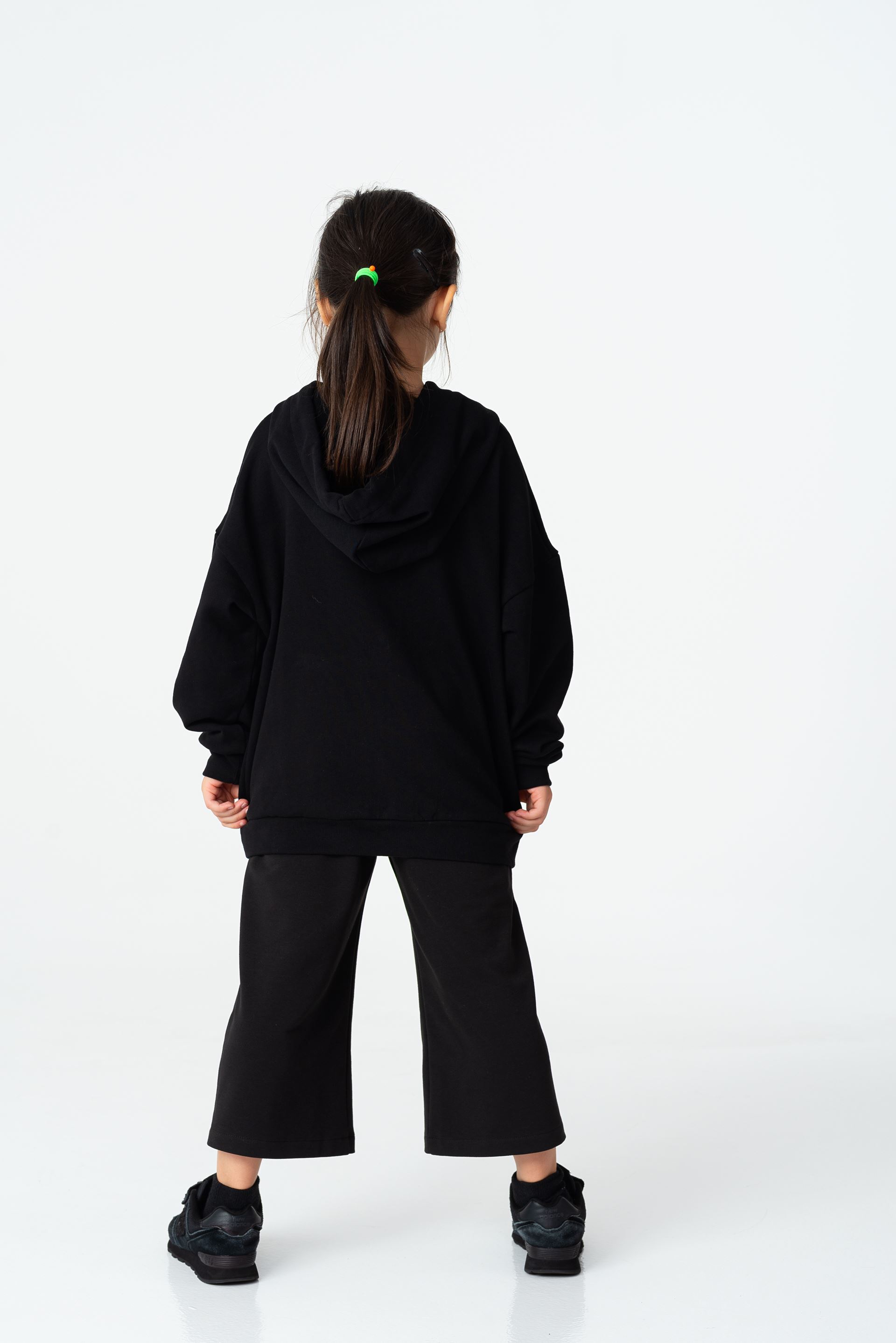 Hoodie black with IDEA print