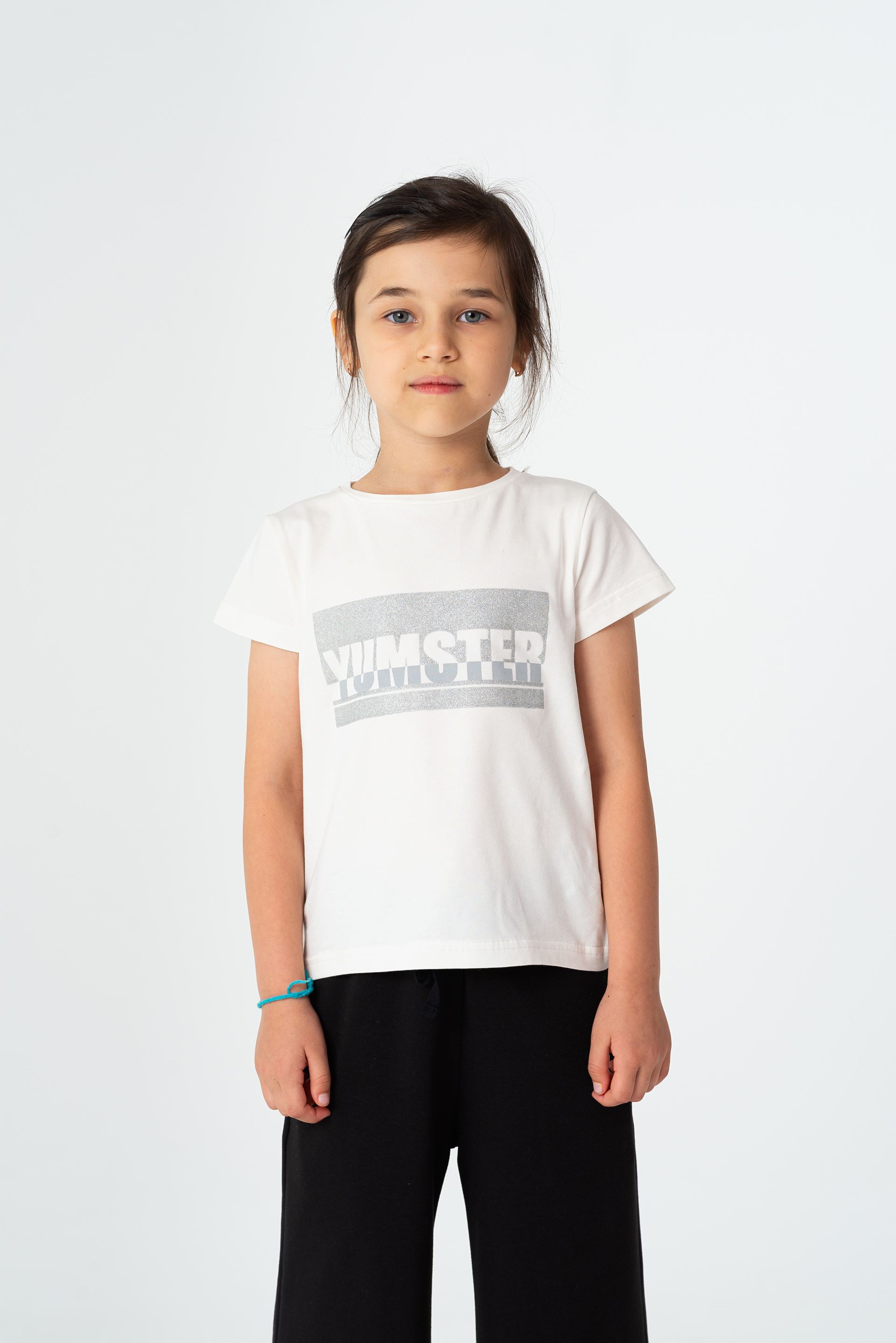 Milk T-shirt with Yumster print