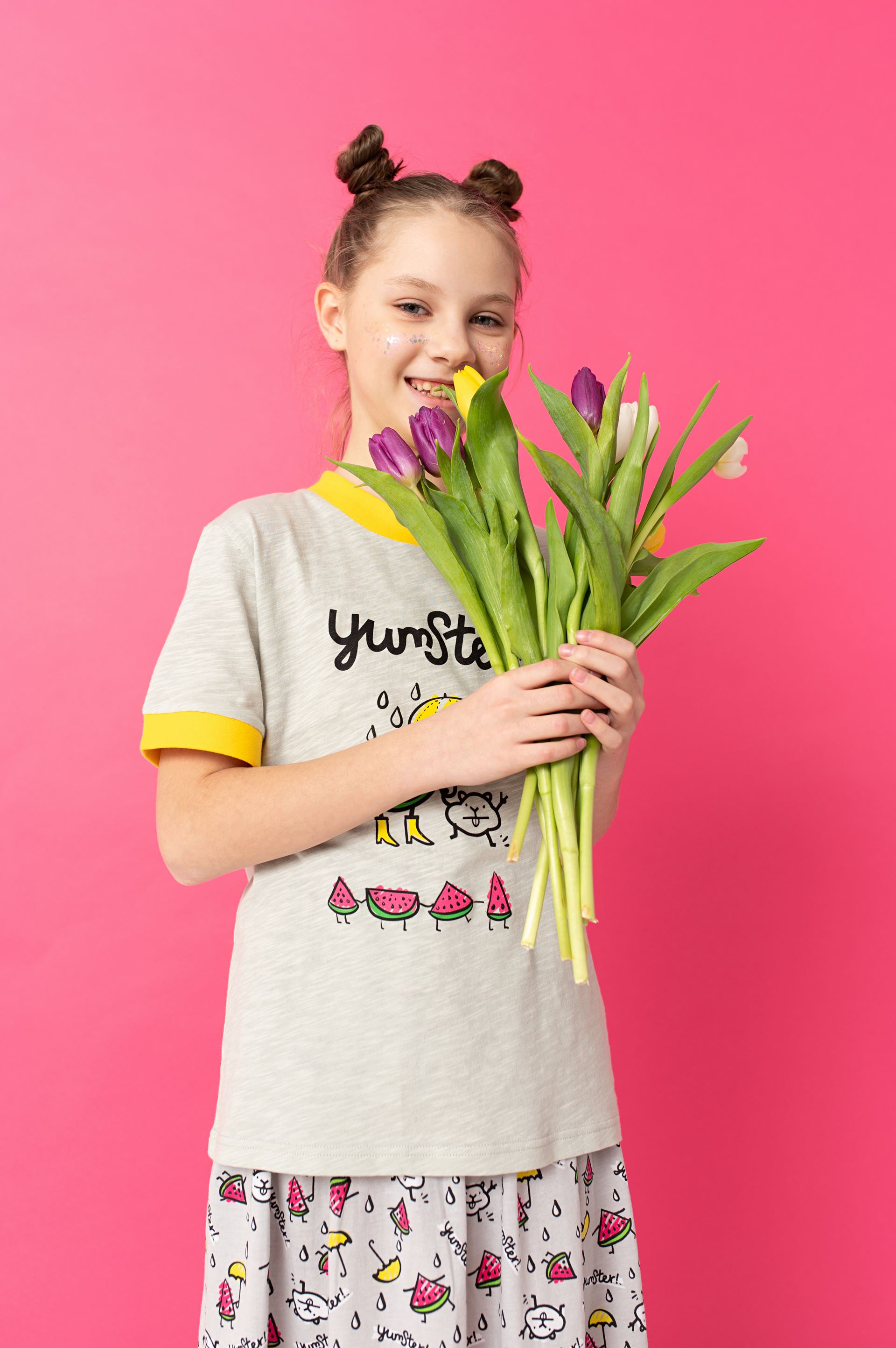 Yellow Yumster Girls T-shirt